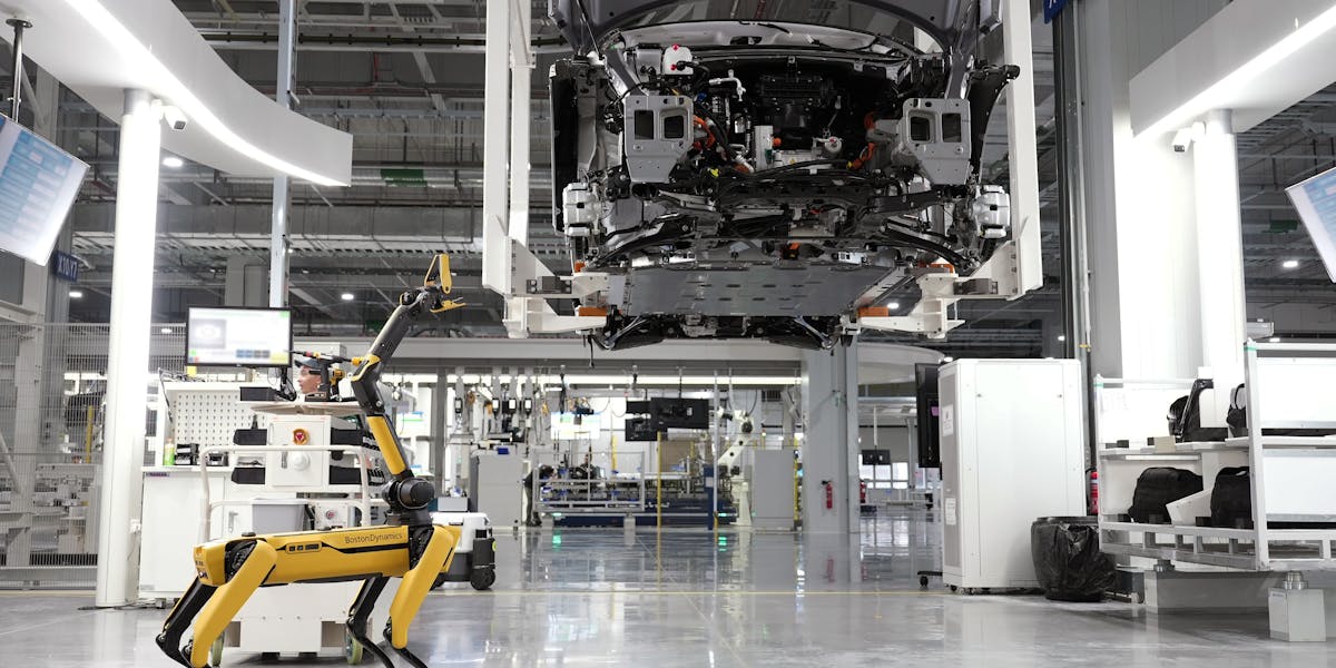 Como a inteligência artificial está mudando a produção industrial